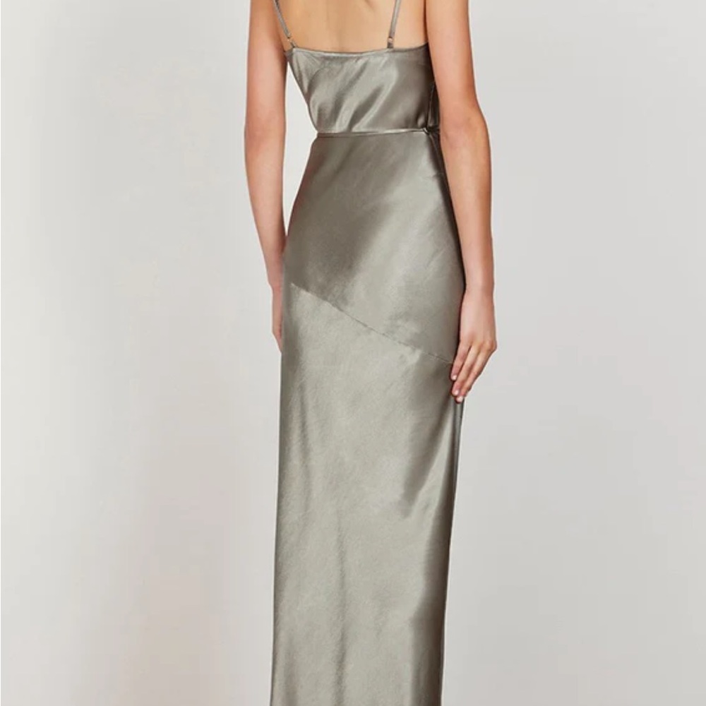 Bias Cowl Maxi Dress | XS